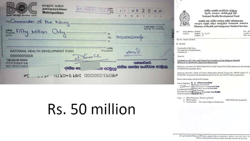 Third Fund Transfer From NHDF to SL Navy